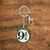 Porte-Clés Métallique Harry Potter Quai 9 3/4