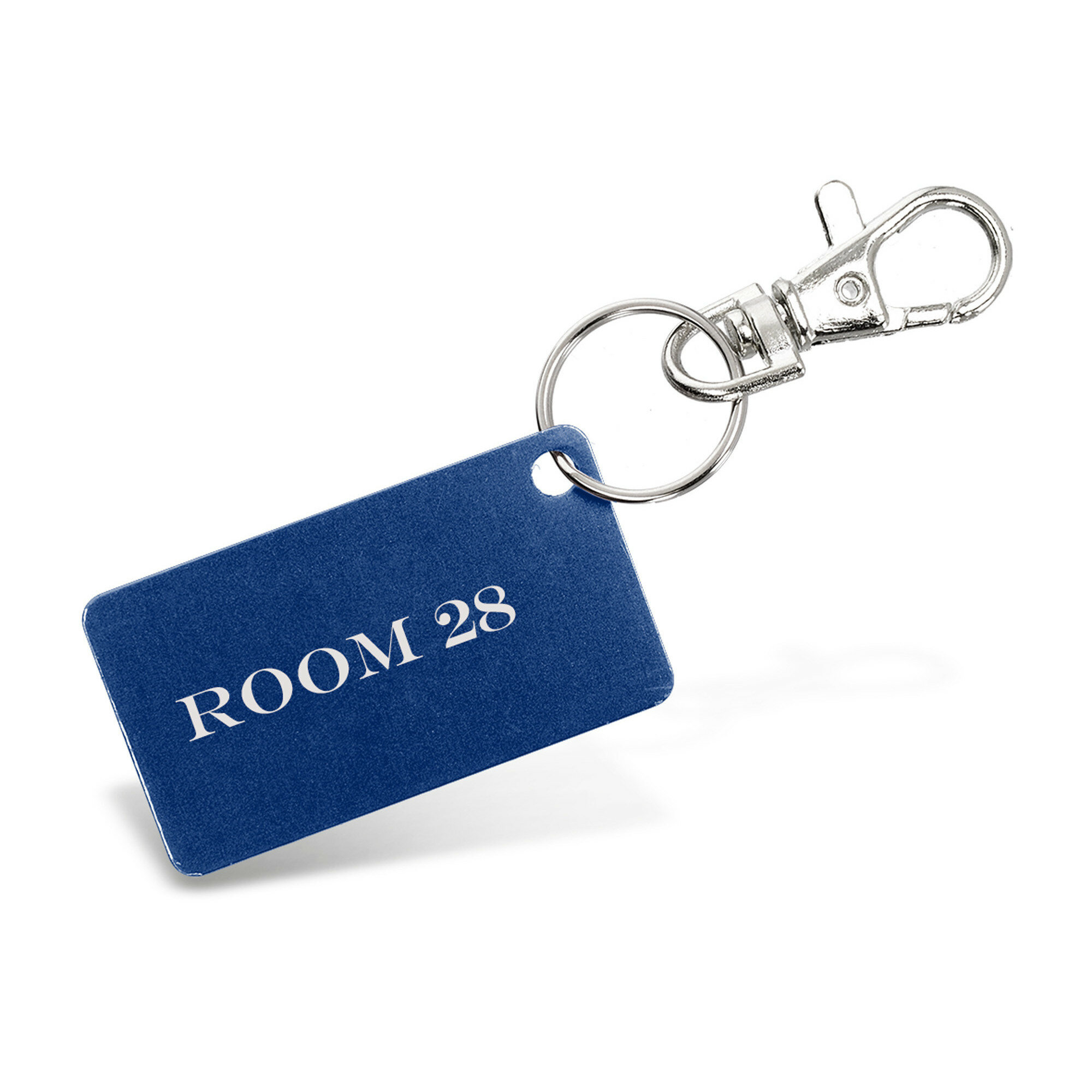 Porte-clés plaque aluminium - laser Porte-clés plaque aluminium - laser