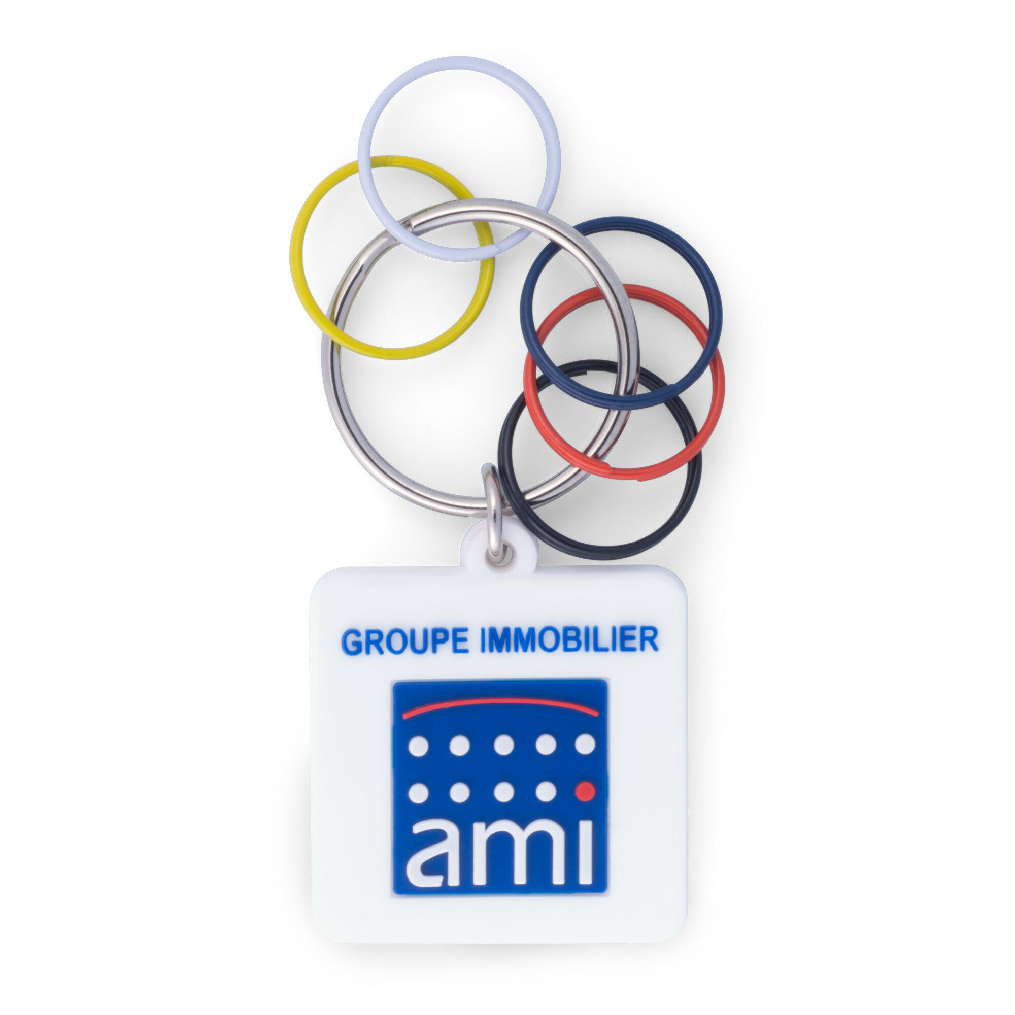 Porte-clés PVC immobilier Porte-clés PVC immobilier