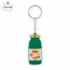 Porte-clés PVC souple 2D fond plat