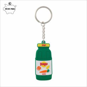 Porte-clés PVC souple 2D fond plat
