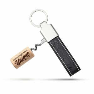 Porte-clés tire-bouchon - vinum