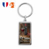 Porte-clés zamac forme rectangle