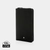 Portefeuille de voyage RFID Swiss Peak Heritage en rPU RCS