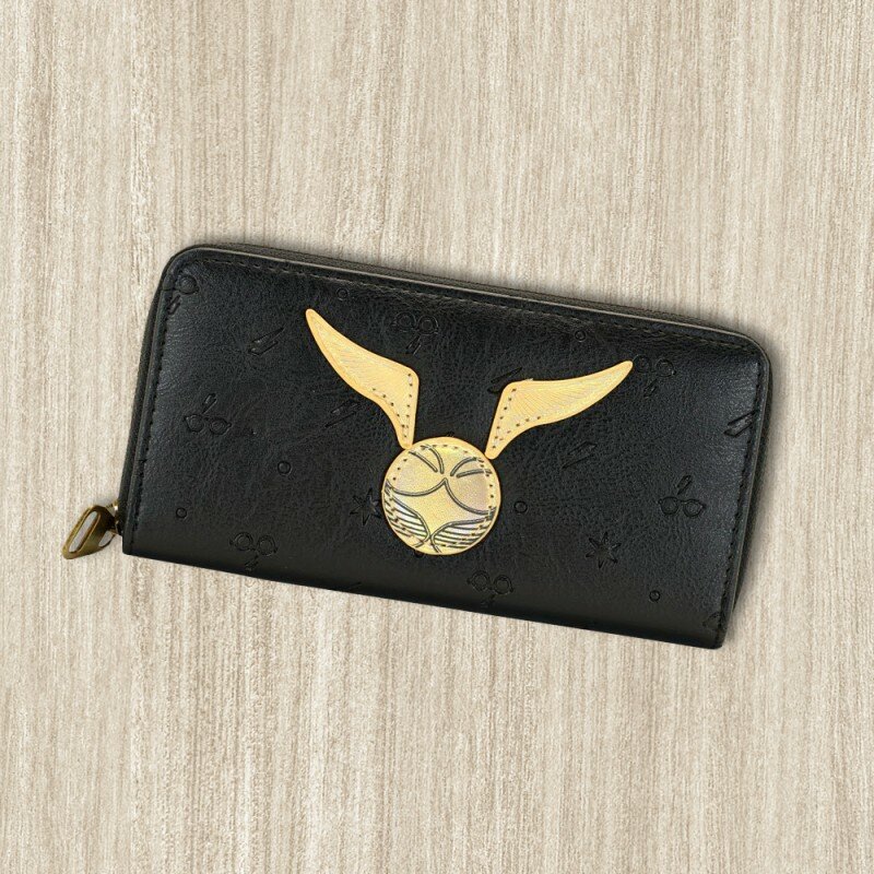 Portefeuille Harry Potter Vif d'Or Noir et Doré Portefeuille Harry Potter Vif d'Or Noir et Doré