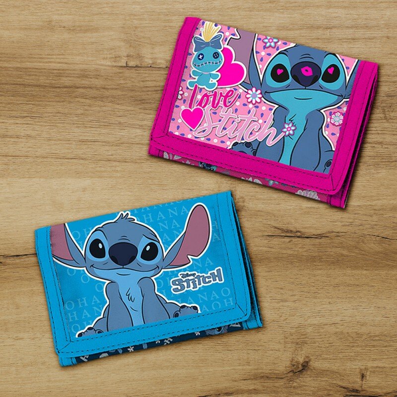 Portefeuille Velcro Stitch Disney Portefeuille Velcro Stitch Disney