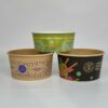 Pot à salade en carton personnalisé
