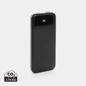 Powerbank 10.000mAh en plastique RCS avec câbles Turbopack