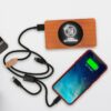 Powerbank Wireless Wood 5000