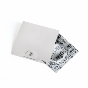 Preservatif pochette carton
