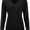 Pullover femme col v Russell RU710F