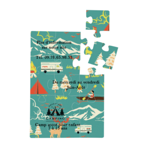 Puzzle magnetique 14,4x20,5 cm