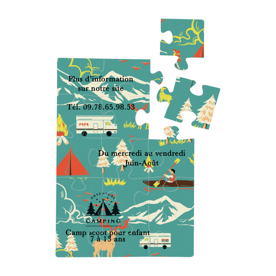 Puzzle magnetique 14,4x20,5 cm Puzzle magnetique 14,4x20,5 cm