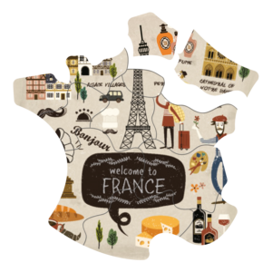 Puzzle magnetique 20,5 x 29 cm