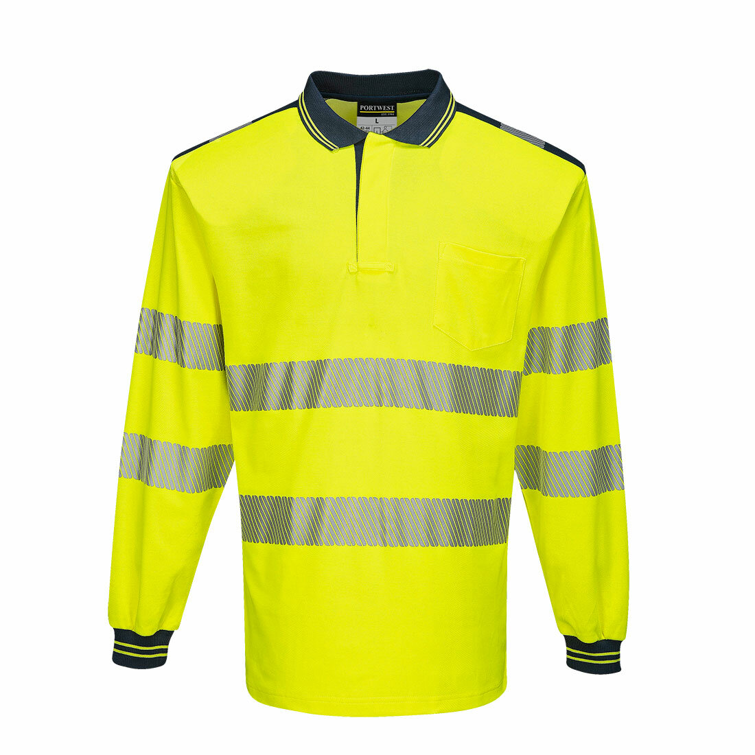 PW3 Polo Haute Visibilité ML Portwest T184 PW3 Polo Haute Visibilité ML Portwest T184