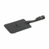 Recycled Leather Luggage Tag 'étiquette de bagage