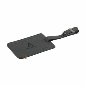 Recycled Leather Luggage Tag 'étiquette de bagage