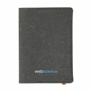 Recycled Leather Passport Holder étui à passeport