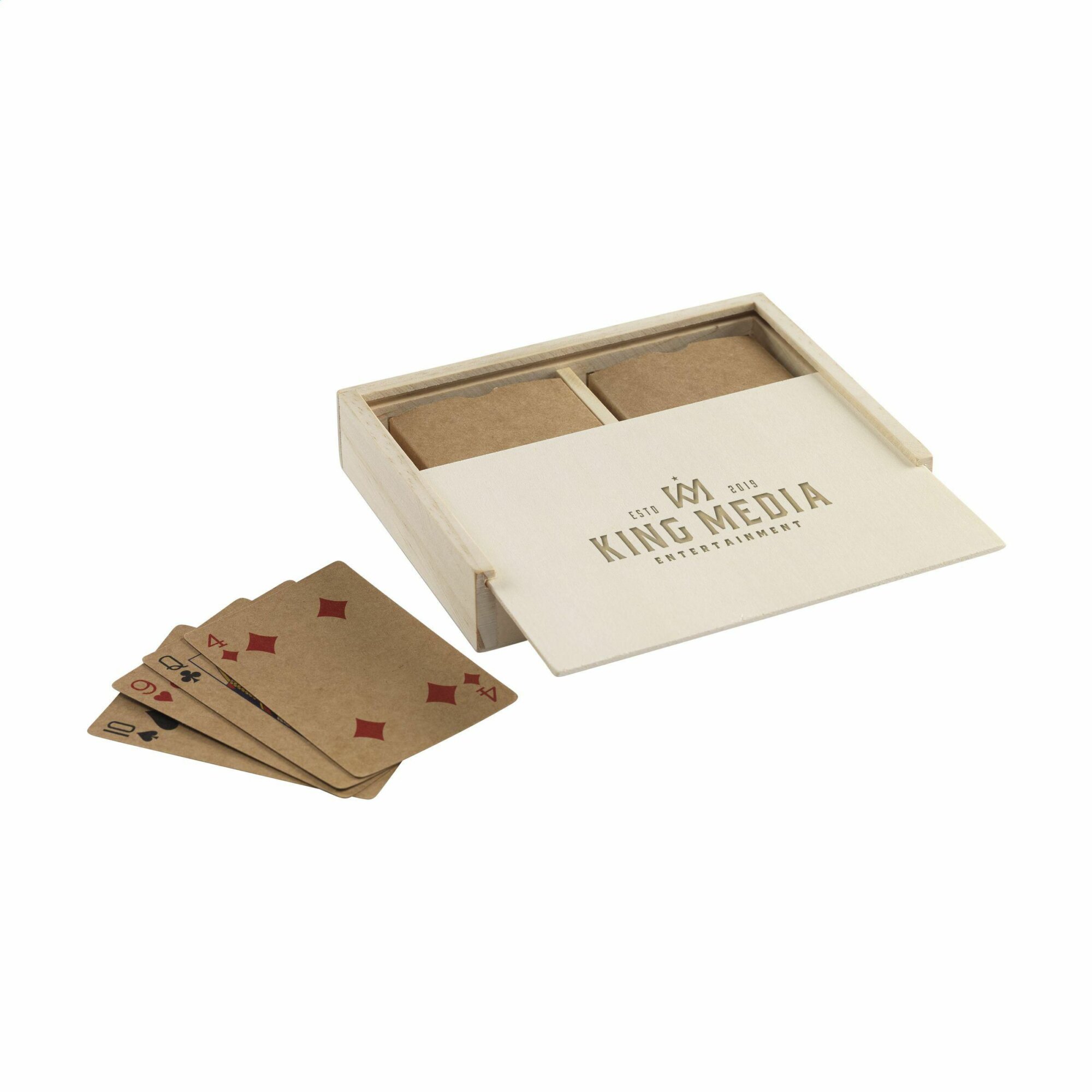 Recycled Paper Playing Cards Double jeu de cartes Recycled Paper Playing Cards Double jeu de cartes