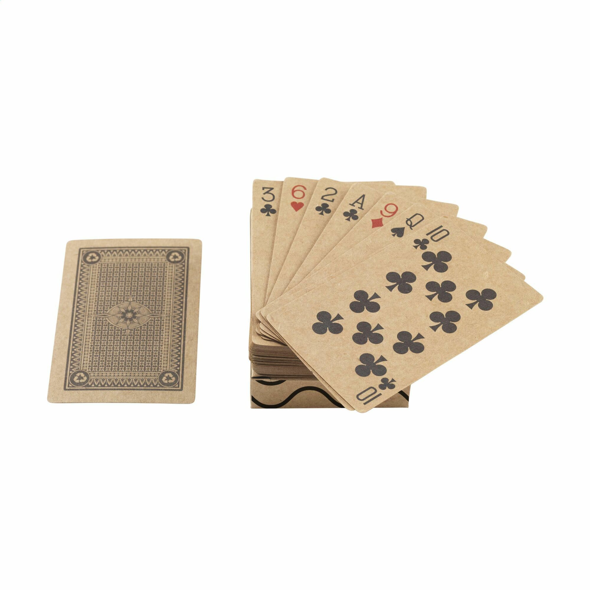 Recycled Paper Playing Cards Single jeu de cartes Recycled Paper Playing Cards Single jeu de cartes