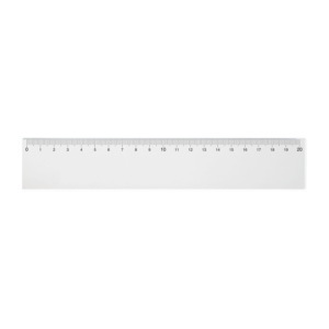 Regle 20cm en pmmare ep.5 mm