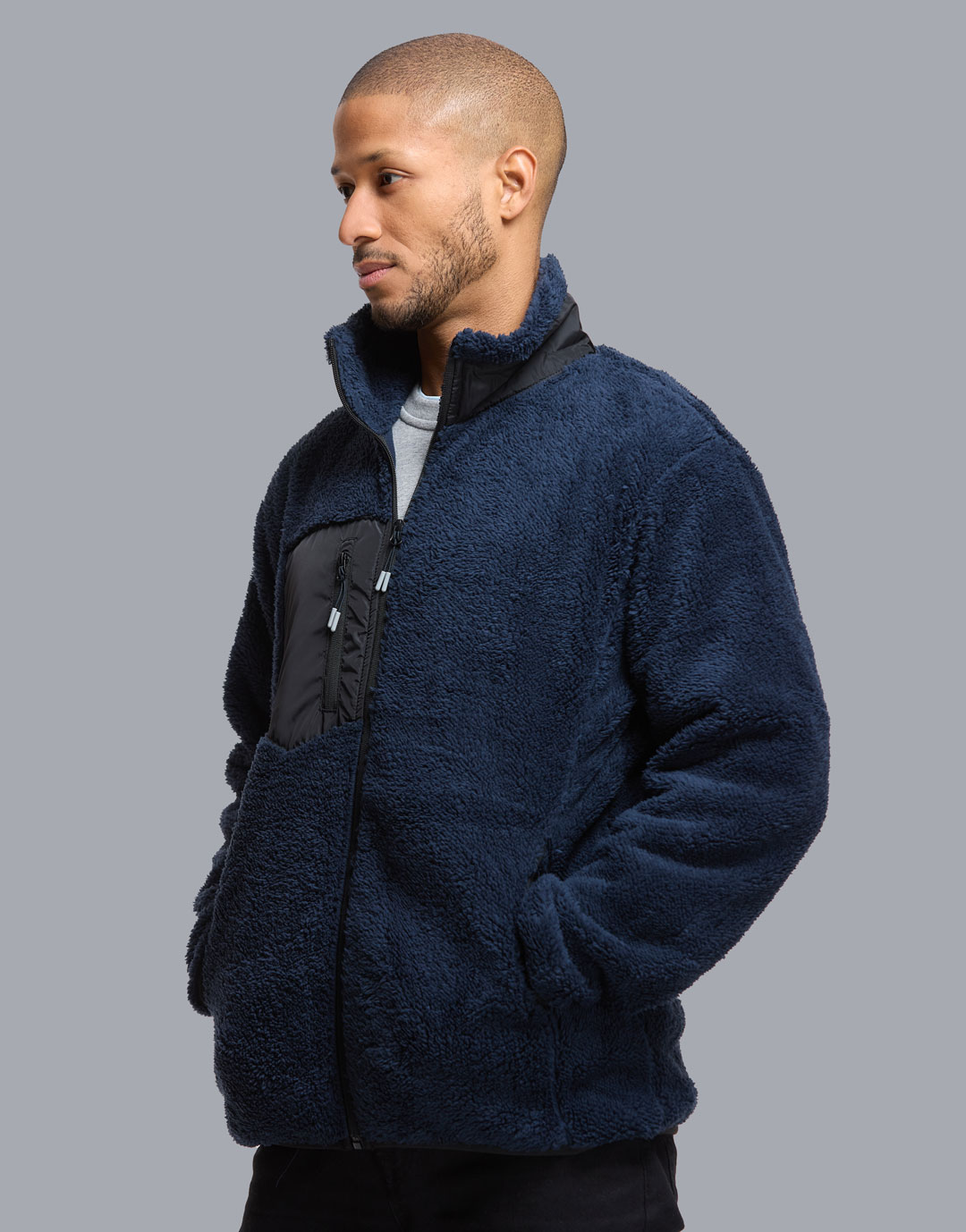 Veste sherpa homme Riwak Veste sherpa homme Riwak – vue 4
