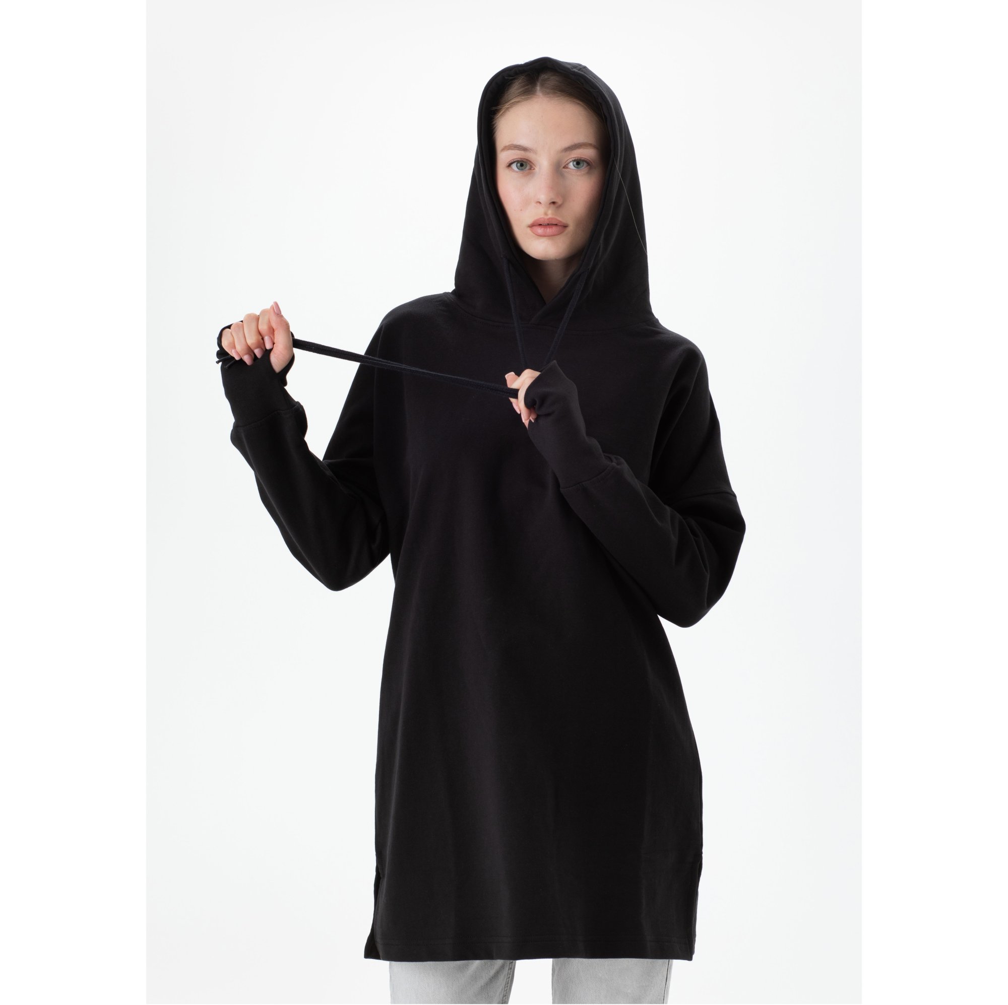 Robe en sweat avec capuche Mantis Women's Hoodie Dress Robe en sweat avec capuche Mantis Women's Hoodie Dress