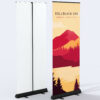 Roll-up aluminium noir