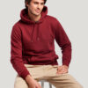 Sweat à capuche en coton bio fabriqué en France Rousseau