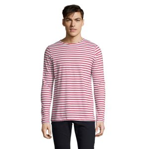 Tee-shirt homme manches longues rayé Sol&rsquo;s Marine Men – vue 2