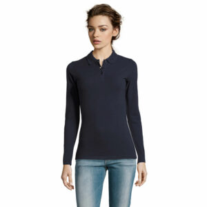 Polo piqué manches longues femme Sol&rsquo;s Perfect Lsl Women – vue 2