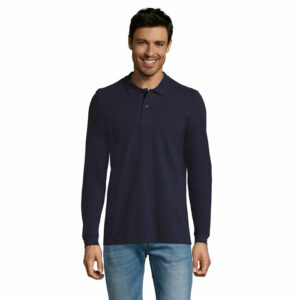 Polo piqué manches longues homme Sol&rsquo;s Perfect Lsl Men – vue 3