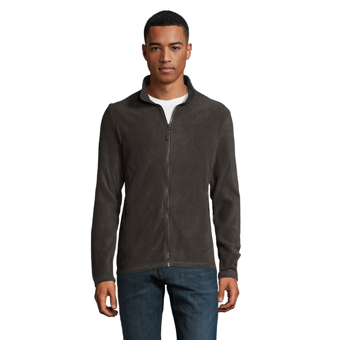 Veste plain fleece homme Sol’s Norman Men Veste plain fleece homme Sol’s Norman Men – vue 2