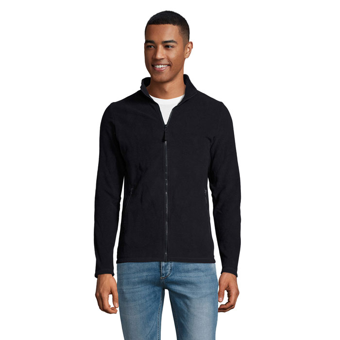 Veste plain fleece homme Sol’s Norman Men Veste plain fleece homme Sol’s Norman Men – vue 3