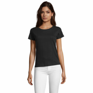 Tee-shirt femme col rond ajusté Sol&rsquo;s Regent Fit Women