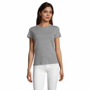 Tee-shirt femme col rond ajusté Sol&rsquo;s Regent Fit Women – vue 3