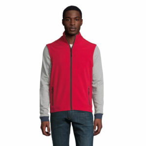 Gilet sans manches softshell pour homme. 2 poches zippées. 96 % polyes Sol&rsquo;s Race Bw Men