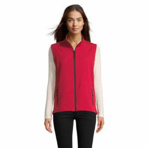Gilet sans manches softshell pour femme. 2 poches zippées. 96 % polyes Sol&rsquo;s Race Bw Women