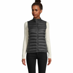Doudoune ultra light sans manche femme Sol’s Wilson Bw Women