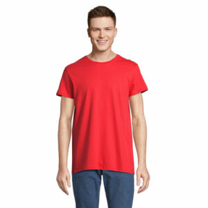 Tee-shirt unisexe col rond 100% coton (50% coton recyclé – 50% coton) Sol’s Re Crusader – vue 2