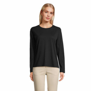 Tee-shirt femme col rond manches longues Sol&rsquo;s Monarch Women – vue 2