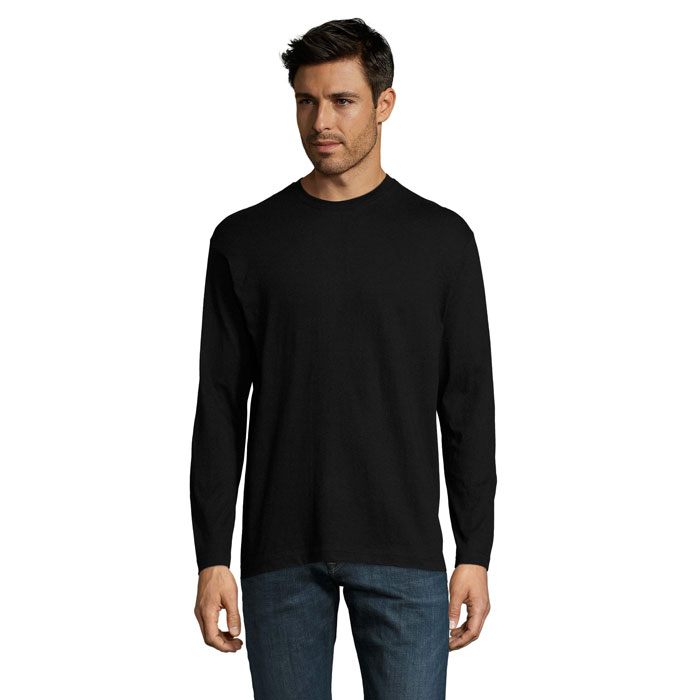Tee-shirt homme col rond manches longues Sol’s Monarch Tee-shirt homme col rond manches longues Sol’s Monarch – vue 2