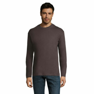 Tee-shirt homme col rond manches longues Sol’s Monarch – vue 3