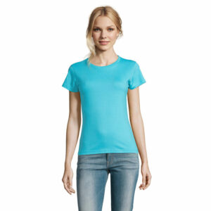 Tee-shirt femme col rond Sol&rsquo;s Imperial Women – vue 2