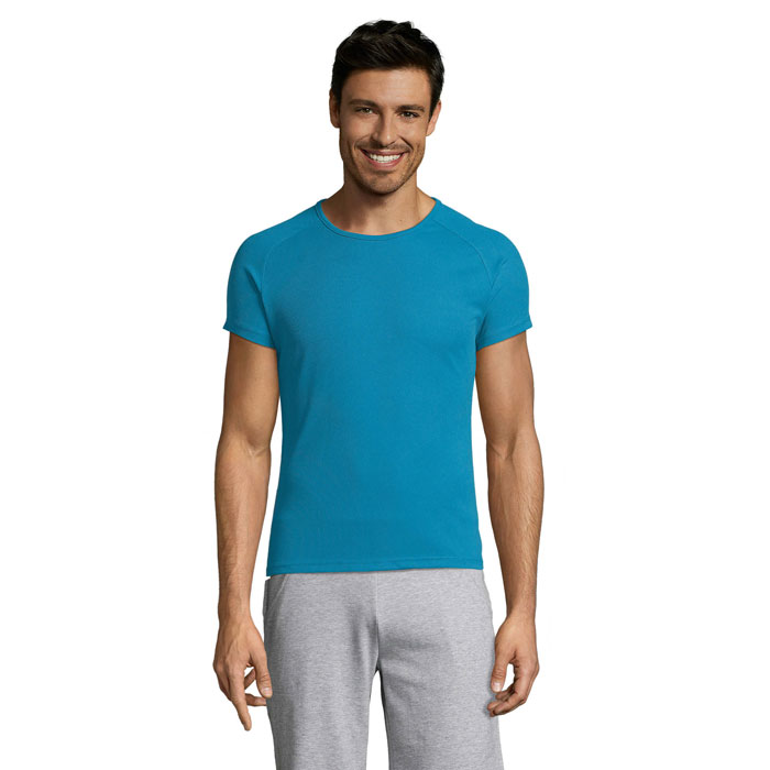 T-shirt manches raglan Sol’s Sporty T-shirt manches raglan Sol’s Sporty – vue 2