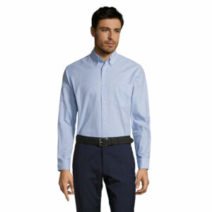 Chemise homme oxford manches longues Sol&rsquo;s Boston – vue 2