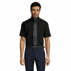 Chemise homme oxford manches courtes Sol’s Brisbane – vue 3