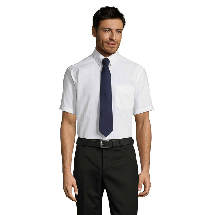 Chemise homme oxford manches courtes Sol’s Brisbane Chemise homme oxford manches courtes Sol’s Brisbane