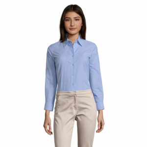Chemise femme oxford manches longues Sol&rsquo;s Embassy – vue 2