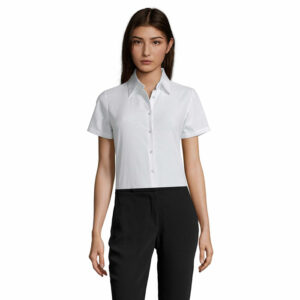 Chemise femme oxford manches courtes Sol&rsquo;s Elite
